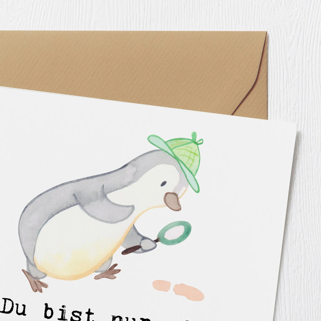 Deluxe Card Detective heart Hochzeitskarte, Glückwunschkarte, Karte, Klappkarte, Einladungskarte, Hochwertige Grußkarte, Hochwertige Klappkarte, Geburtstagskarte, Grußkarte, Beruf, Ausbildung, Jubiläum, Abschied, Rente, Kollege, Kollegin, Geschenk, Schenken, Arbeitskollege, Mitarbeiter, Firma, Danke, Dankeschön, Privatdetektei, Detektivausbildung, Spurensuche, Agent, Berufsdetektiv, Detektiv, Wirtschaftsdetektei, Ermittler