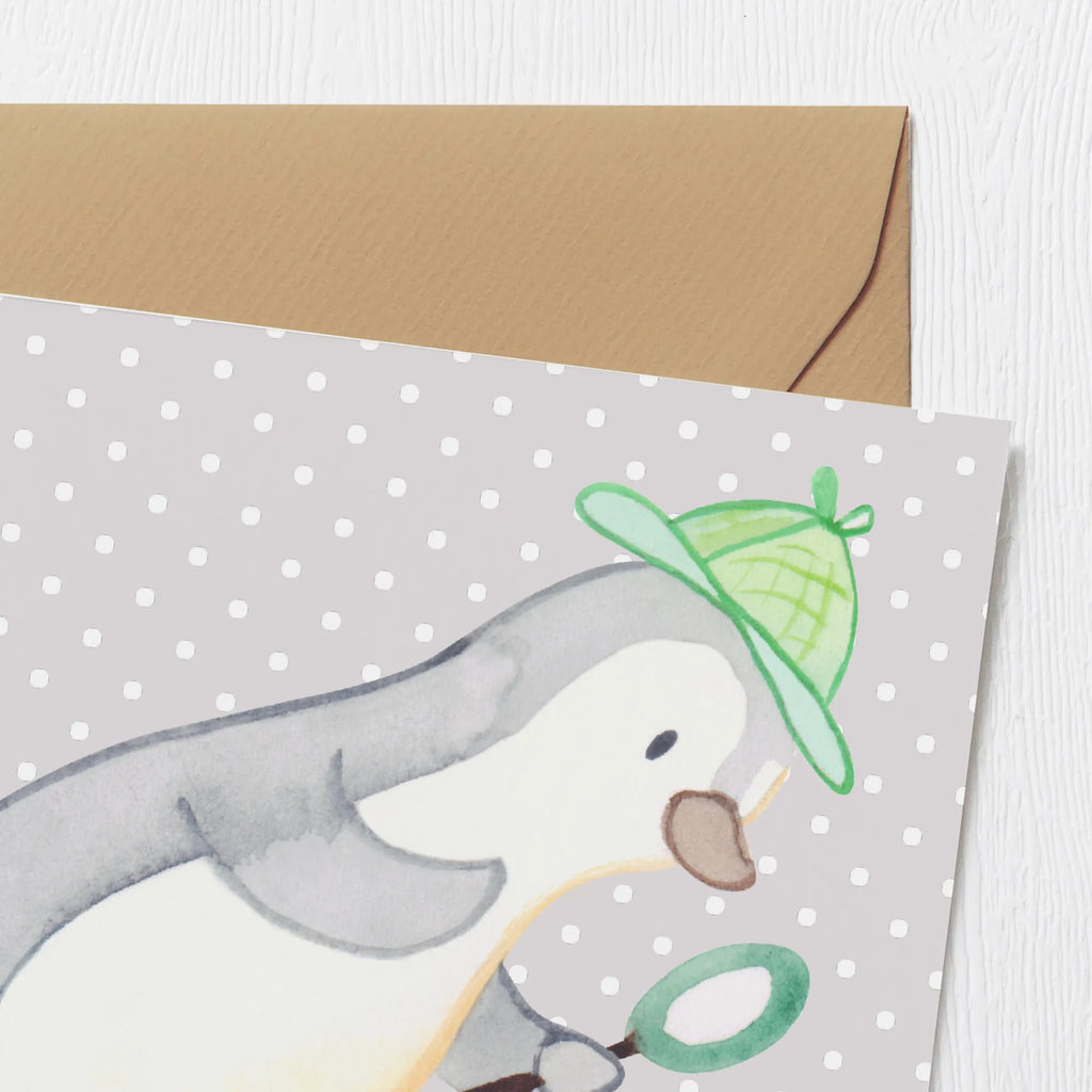 Deluxe Card Detective heart Hochzeitskarte, Glückwunschkarte, Karte, Klappkarte, Einladungskarte, Hochwertige Grußkarte, Hochwertige Klappkarte, Geburtstagskarte, Grußkarte, Beruf, Ausbildung, Jubiläum, Abschied, Rente, Kollege, Kollegin, Geschenk, Schenken, Arbeitskollege, Mitarbeiter, Firma, Danke, Dankeschön, Privatdetektei, Detektivausbildung, Spurensuche, Agent, Berufsdetektiv, Detektiv, Wirtschaftsdetektei, Ermittler