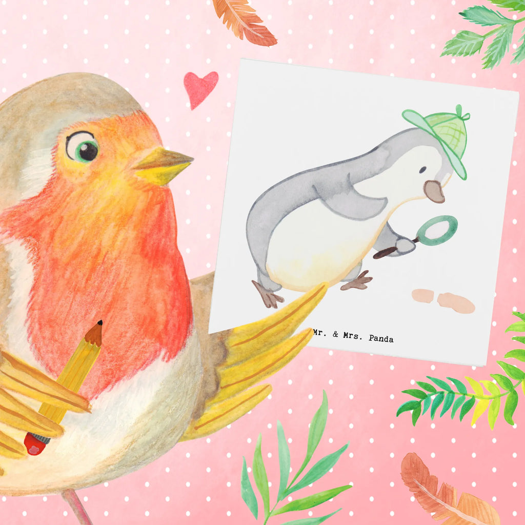 Deluxe Card Detective heart Hochzeitskarte, Glückwunschkarte, Karte, Klappkarte, Einladungskarte, Hochwertige Grußkarte, Hochwertige Klappkarte, Geburtstagskarte, Grußkarte, Beruf, Ausbildung, Jubiläum, Abschied, Rente, Kollege, Kollegin, Geschenk, Schenken, Arbeitskollege, Mitarbeiter, Firma, Danke, Dankeschön, Privatdetektei, Detektivausbildung, Spurensuche, Agent, Berufsdetektiv, Detektiv, Wirtschaftsdetektei, Ermittler