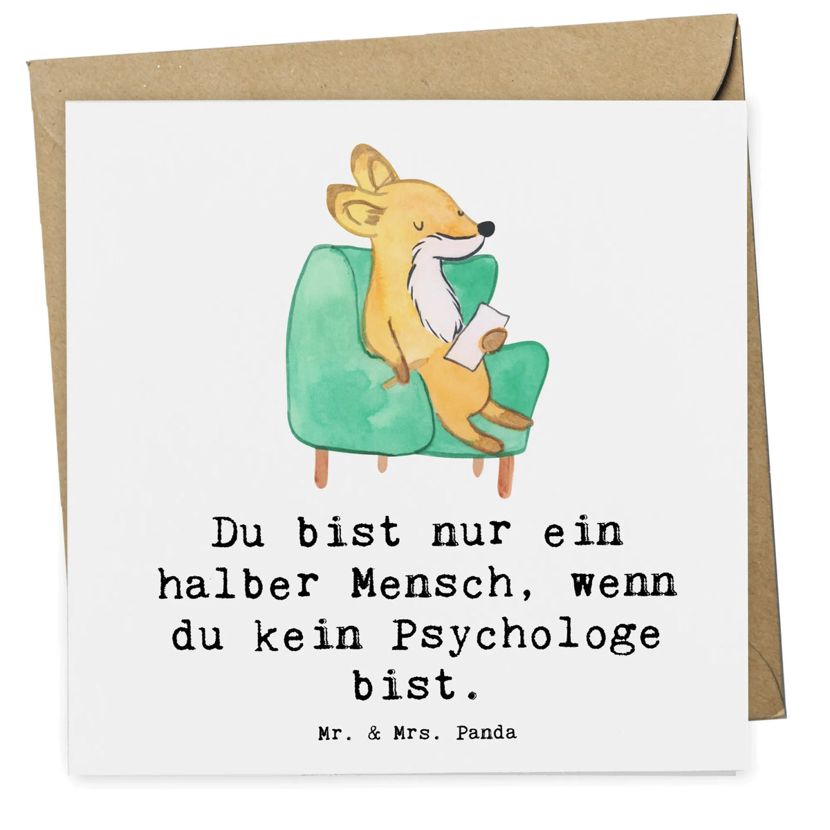 Deluxe Card psychologist heart