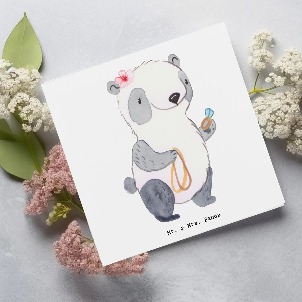 Deluxe Karte Juwelierin Herz Karte, Geburtstagskarte, Glückwunschkarte, Einladungskarte, Hochzeitskarte, Hochwertige Klappkarte, Klappkarte, Grußkarte, Hochwertige Grußkarte, Beruf, Ausbildung, Jubiläum, Abschied, Rente, Kollege, Kollegin, Geschenk, Schenken, Arbeitskollege, Mitarbeiter, Firma, Danke, Dankeschön, Schmuckwarenhändlerin, Schmuckgeschäft, Eröffnung, Goldschmiedin, Juwelierin