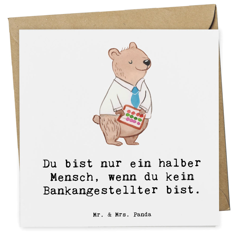 Deluxe Card bank employee heart Einladungskarte, Hochwertige Klappkarte, Karte, Hochwertige Grußkarte, Hochzeitskarte, Grußkarte, Geburtstagskarte, Klappkarte, Glückwunschkarte, Beruf, Ausbildung, Jubiläum, Abschied, Rente, Kollege, Kollegin, Geschenk, Schenken, Arbeitskollege, Mitarbeiter, Firma, Danke, Dankeschön, Bankberater, Bänker, Bankangestellter, Bankfachmann