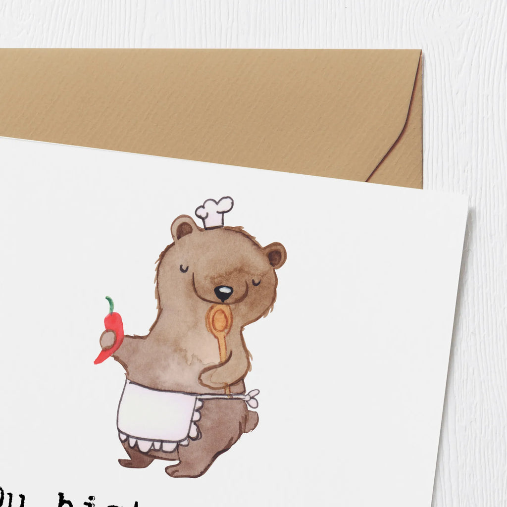 Deluxe Card cook heart Klappkarte, Hochwertige Klappkarte, Hochwertige Grußkarte, Grußkarte, Hochzeitskarte, Einladungskarte, Karte, Geburtstagskarte, Glückwunschkarte, Beruf, Ausbildung, Jubiläum, Abschied, Rente, Kollege, Kollegin, Geschenk, Schenken, Arbeitskollege, Mitarbeiter, Firma, Danke, Dankeschön, Küchenmeister, Chefkoch, Restaurant, Küchenchef, Fernsehkoch, Sternekoch, Schiffskoch, Koch