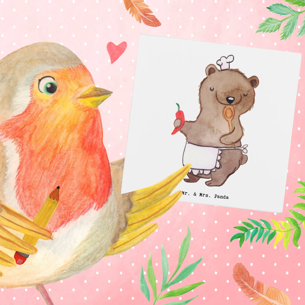 Deluxe Card cook heart Klappkarte, Hochwertige Klappkarte, Hochwertige Grußkarte, Grußkarte, Hochzeitskarte, Einladungskarte, Karte, Geburtstagskarte, Glückwunschkarte, Beruf, Ausbildung, Jubiläum, Abschied, Rente, Kollege, Kollegin, Geschenk, Schenken, Arbeitskollege, Mitarbeiter, Firma, Danke, Dankeschön, Küchenmeister, Chefkoch, Restaurant, Küchenchef, Fernsehkoch, Sternekoch, Schiffskoch, Koch