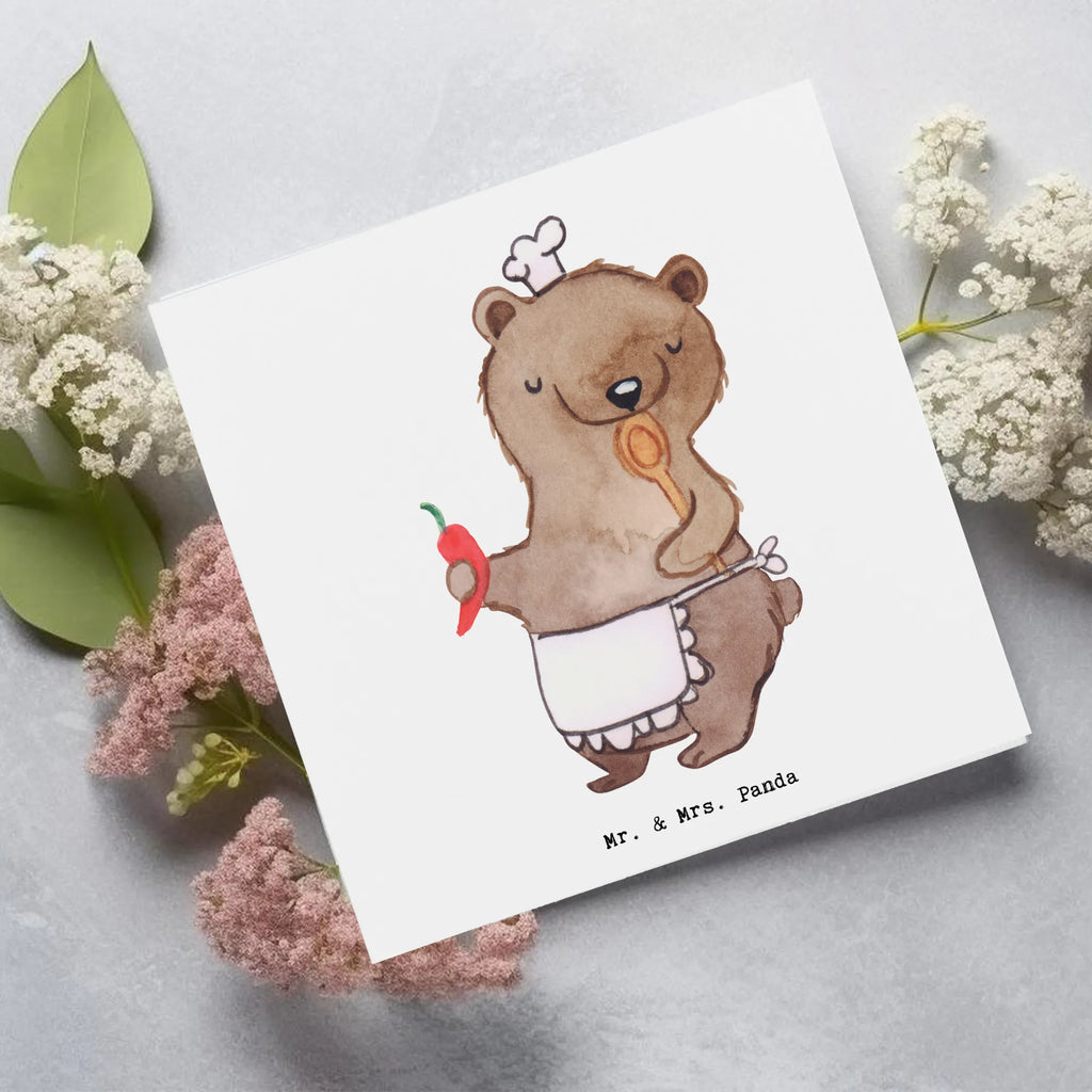 Deluxe Card cook heart Klappkarte, Hochwertige Klappkarte, Hochwertige Grußkarte, Grußkarte, Hochzeitskarte, Einladungskarte, Karte, Geburtstagskarte, Glückwunschkarte, Beruf, Ausbildung, Jubiläum, Abschied, Rente, Kollege, Kollegin, Geschenk, Schenken, Arbeitskollege, Mitarbeiter, Firma, Danke, Dankeschön, Küchenmeister, Chefkoch, Restaurant, Küchenchef, Fernsehkoch, Sternekoch, Schiffskoch, Koch