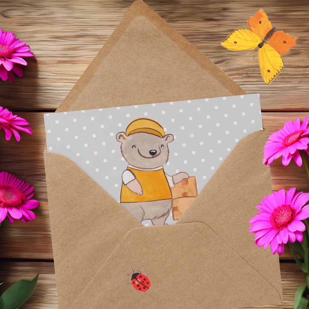 Deluxe Card Warehouse Specialist heart Einladungskarte, Hochwertige Grußkarte, Glückwunschkarte, Klappkarte, Geburtstagskarte, Hochwertige Klappkarte, Karte, Grußkarte, Hochzeitskarte, Beruf, Ausbildung, Jubiläum, Abschied, Rente, Kollege, Kollegin, Geschenk, Schenken, Arbeitskollege, Mitarbeiter, Firma, Danke, Dankeschön, Lagerist, Fachlagerist, Lagerarbeiter, Lagerverwalter