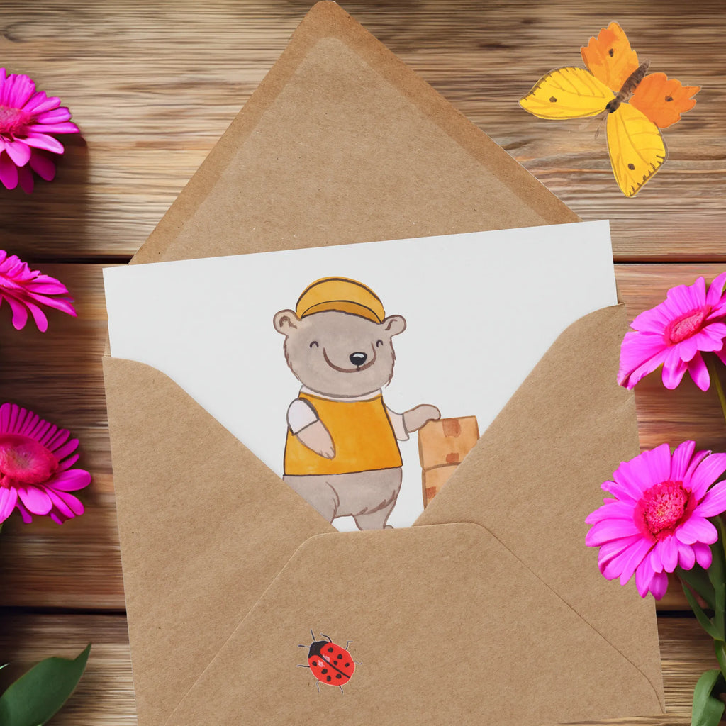 Deluxe Card Warehouse Specialist heart Einladungskarte, Hochwertige Grußkarte, Glückwunschkarte, Klappkarte, Geburtstagskarte, Hochwertige Klappkarte, Karte, Grußkarte, Hochzeitskarte, Beruf, Ausbildung, Jubiläum, Abschied, Rente, Kollege, Kollegin, Geschenk, Schenken, Arbeitskollege, Mitarbeiter, Firma, Danke, Dankeschön, Lagerist, Fachlagerist, Lagerarbeiter, Lagerverwalter