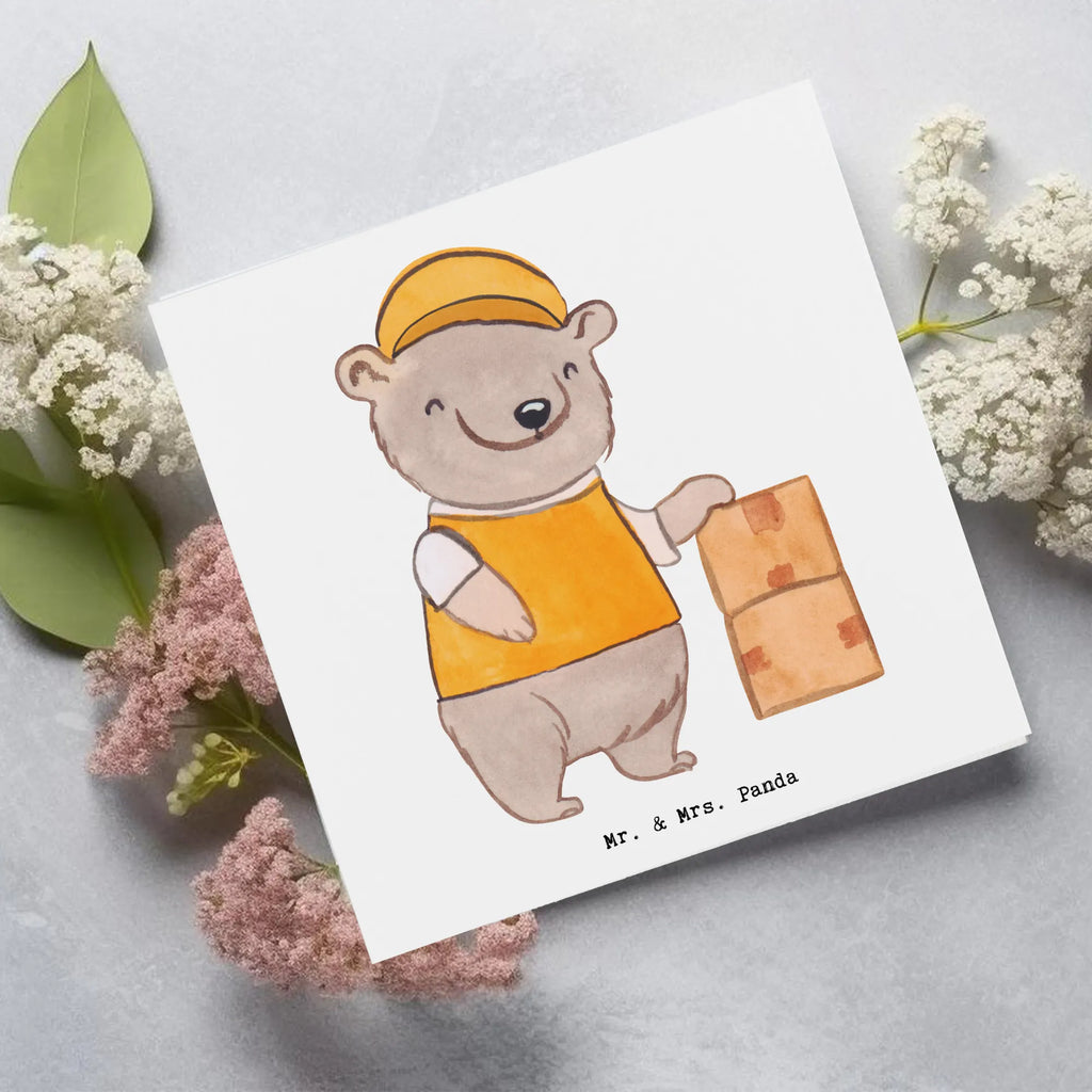 Deluxe Card Warehouse Specialist heart Einladungskarte, Hochwertige Grußkarte, Glückwunschkarte, Klappkarte, Geburtstagskarte, Hochwertige Klappkarte, Karte, Grußkarte, Hochzeitskarte, Beruf, Ausbildung, Jubiläum, Abschied, Rente, Kollege, Kollegin, Geschenk, Schenken, Arbeitskollege, Mitarbeiter, Firma, Danke, Dankeschön, Lagerist, Fachlagerist, Lagerarbeiter, Lagerverwalter