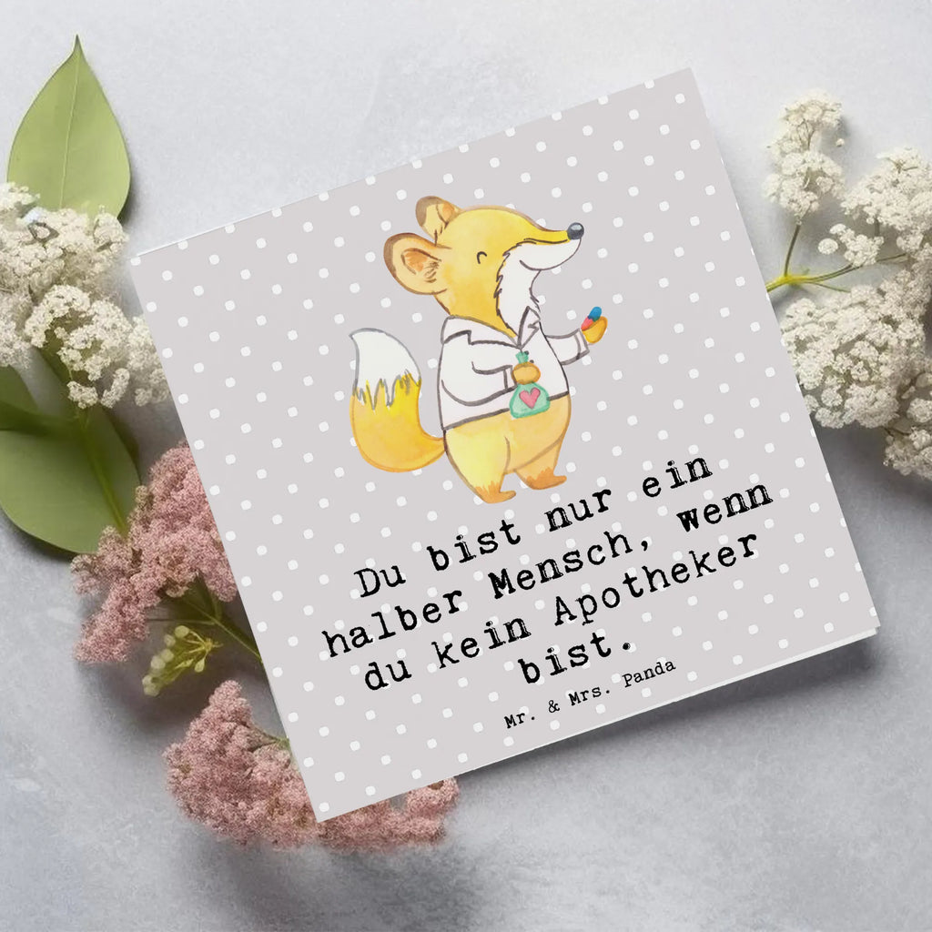 Deluxe Card Pharmacist Heart Hochzeitskarte, Hochwertige Klappkarte, Karte, Glückwunschkarte, Hochwertige Grußkarte, Grußkarte, Klappkarte, Einladungskarte, Geburtstagskarte, Beruf, Ausbildung, Jubiläum, Abschied, Rente, Kollege, Kollegin, Geschenk, Schenken, Arbeitskollege, Mitarbeiter, Firma, Danke, Dankeschön, Eröffnung Apotheke, Staatsexamen, Apotheker, Pharmazie, Approbation