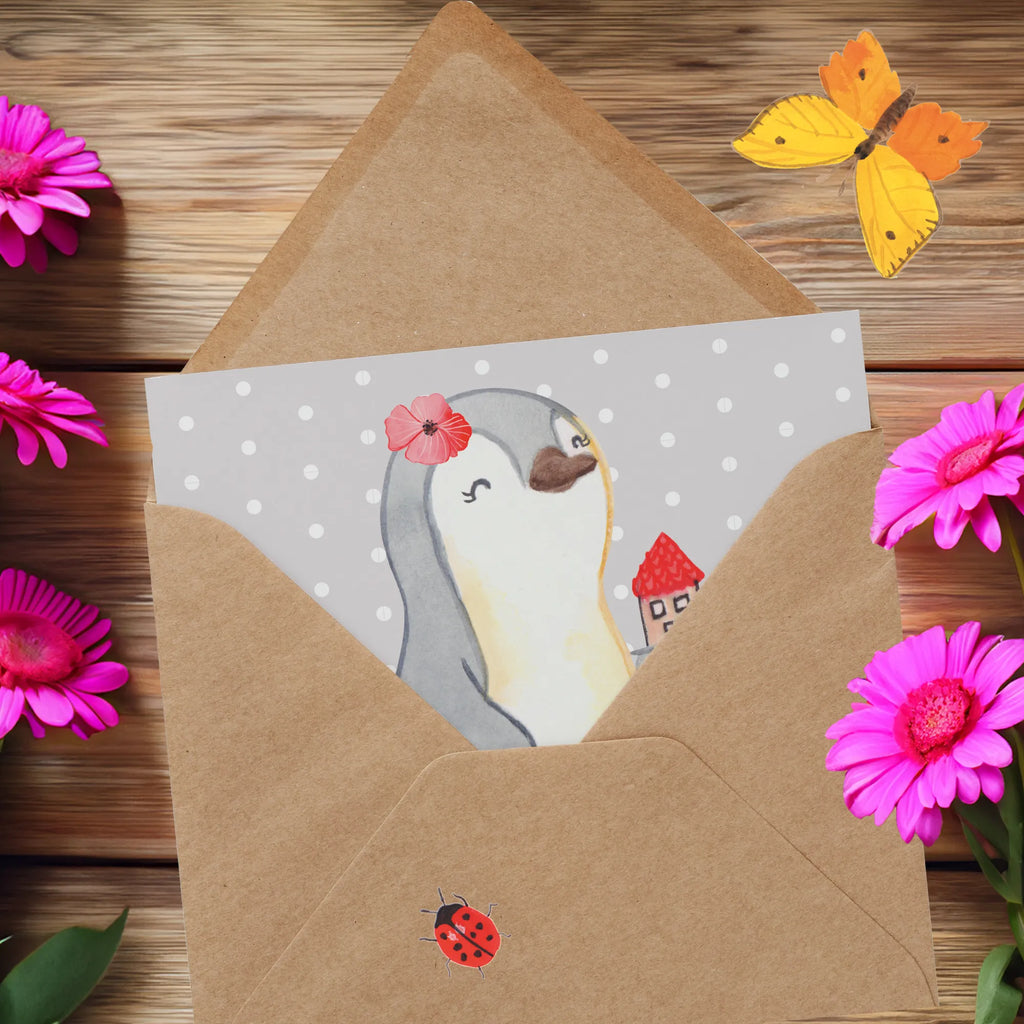 Deluxe Card Real Estate Agent heart Hochwertige Grußkarte, Einladungskarte, Glückwunschkarte, Klappkarte, Geburtstagskarte, Grußkarte, Hochwertige Klappkarte, Karte, Hochzeitskarte, Beruf, Ausbildung, Jubiläum, Abschied, Rente, Kollege, Kollegin, Geschenk, Schenken, Arbeitskollege, Mitarbeiter, Firma, Danke, Dankeschön, Immobilienhändlerin, Immobilienmaklerin, Immobilienkauffrau, Immobilienbüro