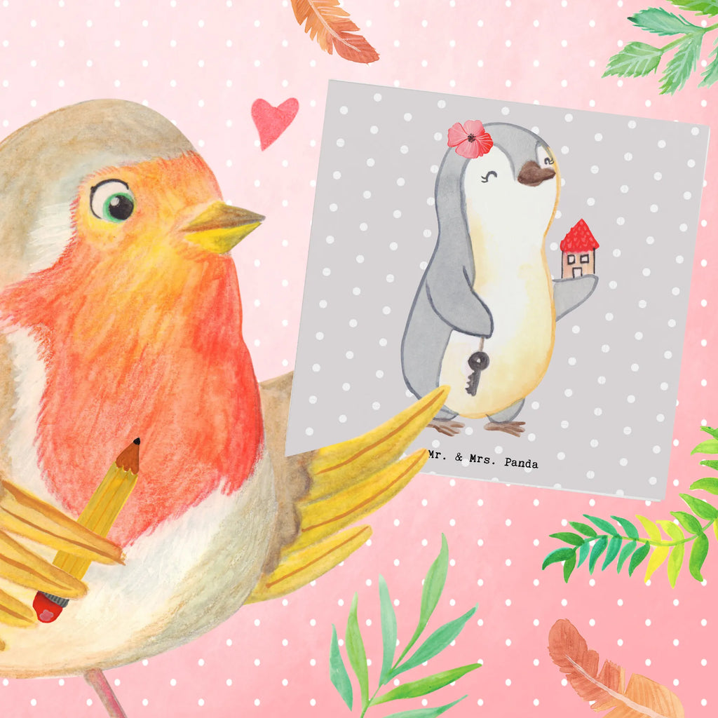 Deluxe Card Real Estate Agent heart Hochwertige Grußkarte, Einladungskarte, Glückwunschkarte, Klappkarte, Geburtstagskarte, Grußkarte, Hochwertige Klappkarte, Karte, Hochzeitskarte, Beruf, Ausbildung, Jubiläum, Abschied, Rente, Kollege, Kollegin, Geschenk, Schenken, Arbeitskollege, Mitarbeiter, Firma, Danke, Dankeschön, Immobilienhändlerin, Immobilienmaklerin, Immobilienkauffrau, Immobilienbüro