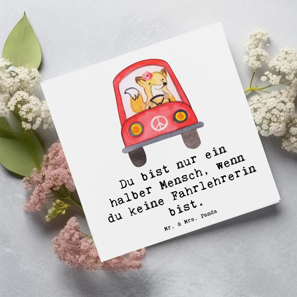Deluxe Card female driving instructor Heart Geburtstagskarte, Hochwertige Grußkarte, Hochzeitskarte, Einladungskarte, Hochwertige Klappkarte, Karte, Klappkarte, Grußkarte, Glückwunschkarte, Beruf, Ausbildung, Jubiläum, Abschied, Rente, Kollege, Kollegin, Geschenk, Schenken, Arbeitskollege, Mitarbeiter, Firma, Danke, Dankeschön, Fahrschullehrerin, Fahrlehrerin, Fahrschule