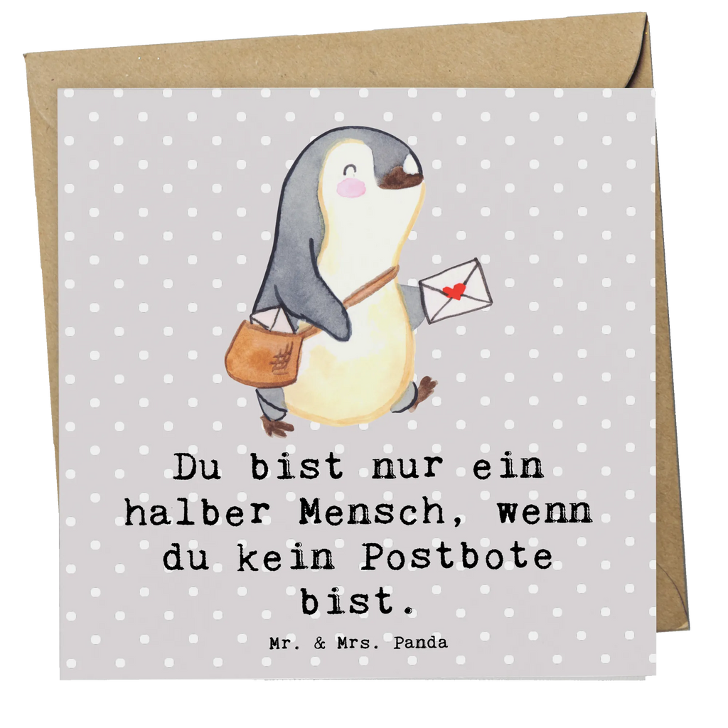 Deluxe Card postman Heart Karte, Grußkarte, Geburtstagskarte, Hochzeitskarte, Einladungskarte, Klappkarte, Glückwunschkarte, Hochwertige Klappkarte, Hochwertige Grußkarte, Beruf, Ausbildung, Jubiläum, Abschied, Rente, Kollege, Kollegin, Geschenk, Schenken, Arbeitskollege, Mitarbeiter, Firma, Danke, Dankeschön, Postbote, Briefzusteller, Briefträger, Postler