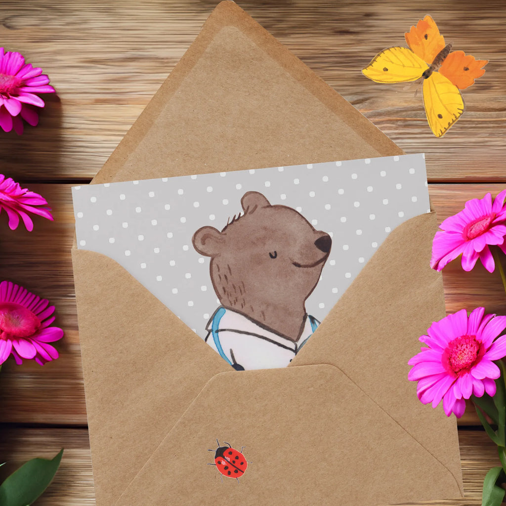 Deluxe Card Doctor heart Klappkarte, Glückwunschkarte, Einladungskarte, Karte, Hochwertige Grußkarte, Geburtstagskarte, Hochwertige Klappkarte, Hochzeitskarte, Grußkarte, Beruf, Ausbildung, Jubiläum, Abschied, Rente, Kollege, Kollegin, Geschenk, Schenken, Arbeitskollege, Mitarbeiter, Firma, Danke, Dankeschön, Doktortitel, Mediziner, Doktor, Arztpraxis, Hausarzt, Medizinstudium, Arzt