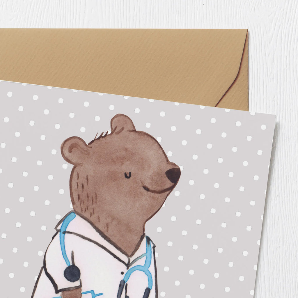 Deluxe Card Doctor heart Klappkarte, Glückwunschkarte, Einladungskarte, Karte, Hochwertige Grußkarte, Geburtstagskarte, Hochwertige Klappkarte, Hochzeitskarte, Grußkarte, Beruf, Ausbildung, Jubiläum, Abschied, Rente, Kollege, Kollegin, Geschenk, Schenken, Arbeitskollege, Mitarbeiter, Firma, Danke, Dankeschön, Doktortitel, Mediziner, Doktor, Arztpraxis, Hausarzt, Medizinstudium, Arzt