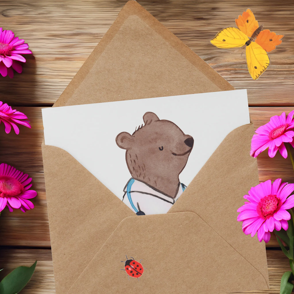 Deluxe Card Doctor heart Klappkarte, Glückwunschkarte, Einladungskarte, Karte, Hochwertige Grußkarte, Geburtstagskarte, Hochwertige Klappkarte, Hochzeitskarte, Grußkarte, Beruf, Ausbildung, Jubiläum, Abschied, Rente, Kollege, Kollegin, Geschenk, Schenken, Arbeitskollege, Mitarbeiter, Firma, Danke, Dankeschön, Doktortitel, Mediziner, Doktor, Arztpraxis, Hausarzt, Medizinstudium, Arzt