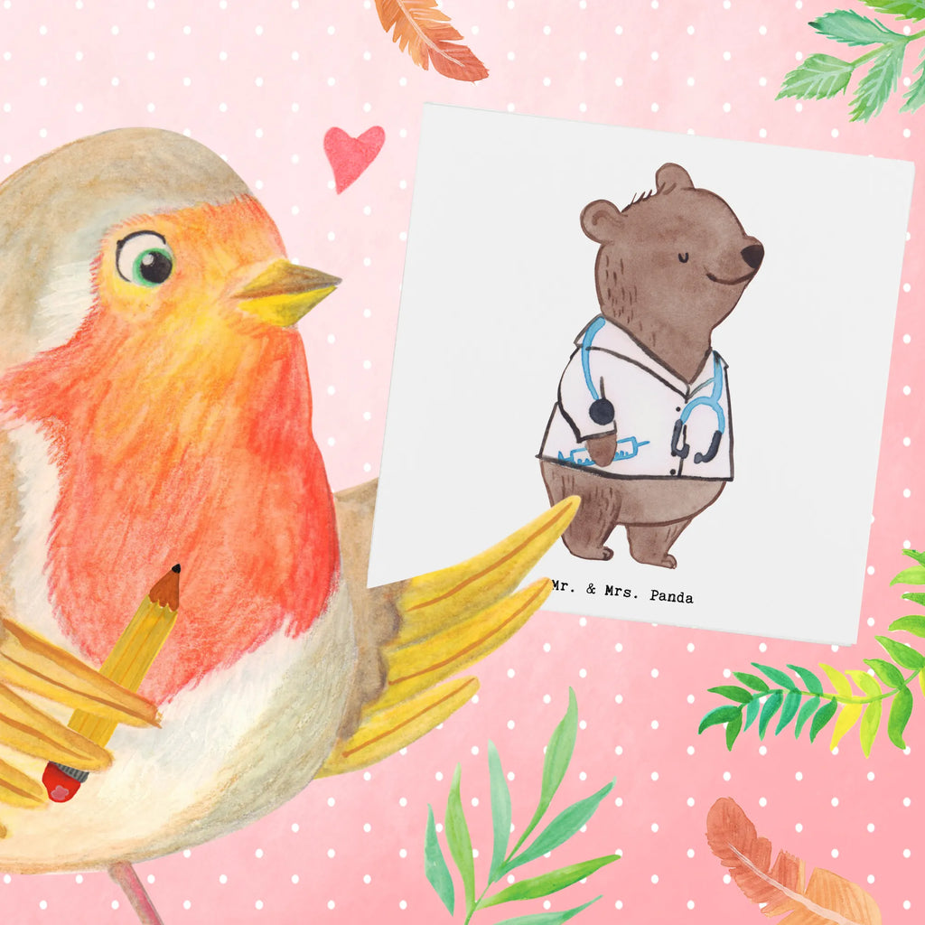 Deluxe Card Doctor heart Klappkarte, Glückwunschkarte, Einladungskarte, Karte, Hochwertige Grußkarte, Geburtstagskarte, Hochwertige Klappkarte, Hochzeitskarte, Grußkarte, Beruf, Ausbildung, Jubiläum, Abschied, Rente, Kollege, Kollegin, Geschenk, Schenken, Arbeitskollege, Mitarbeiter, Firma, Danke, Dankeschön, Doktortitel, Mediziner, Doktor, Arztpraxis, Hausarzt, Medizinstudium, Arzt