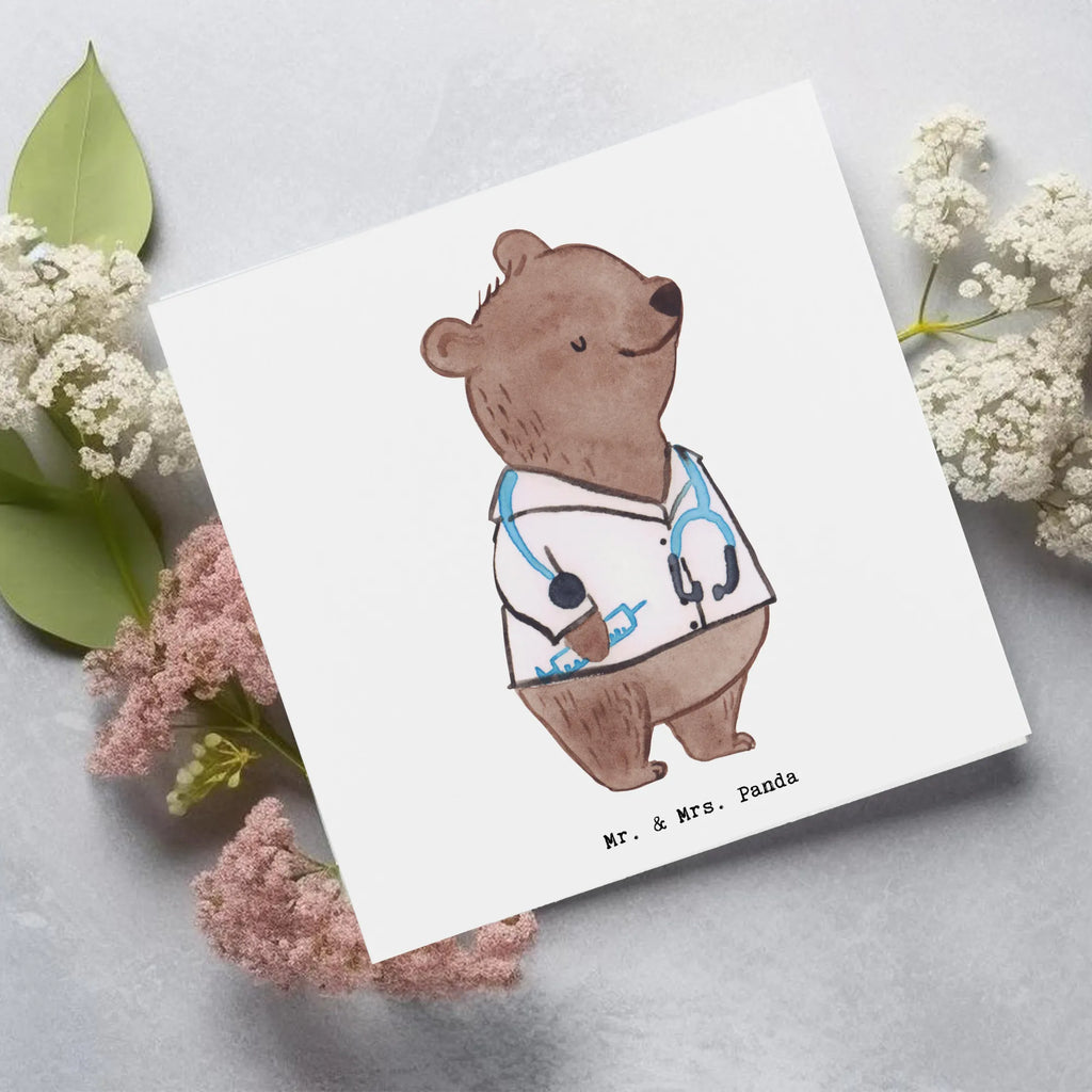 Deluxe Card Doctor heart Klappkarte, Glückwunschkarte, Einladungskarte, Karte, Hochwertige Grußkarte, Geburtstagskarte, Hochwertige Klappkarte, Hochzeitskarte, Grußkarte, Beruf, Ausbildung, Jubiläum, Abschied, Rente, Kollege, Kollegin, Geschenk, Schenken, Arbeitskollege, Mitarbeiter, Firma, Danke, Dankeschön, Doktortitel, Mediziner, Doktor, Arztpraxis, Hausarzt, Medizinstudium, Arzt