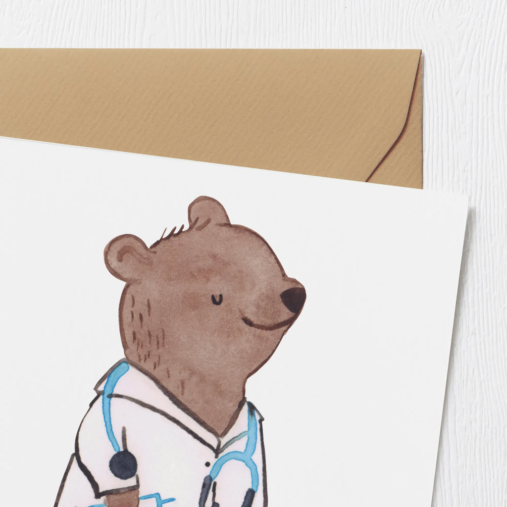 Deluxe Card Doctor heart Klappkarte, Glückwunschkarte, Einladungskarte, Karte, Hochwertige Grußkarte, Geburtstagskarte, Hochwertige Klappkarte, Hochzeitskarte, Grußkarte, Beruf, Ausbildung, Jubiläum, Abschied, Rente, Kollege, Kollegin, Geschenk, Schenken, Arbeitskollege, Mitarbeiter, Firma, Danke, Dankeschön, Doktortitel, Mediziner, Doktor, Arztpraxis, Hausarzt, Medizinstudium, Arzt