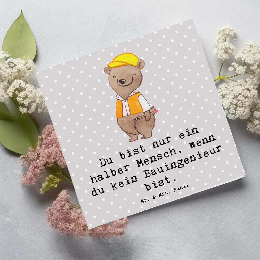 Deluxe Card civil engineer Heart Hochwertige Grußkarte, Glückwunschkarte, Grußkarte, Einladungskarte, Karte, Hochwertige Klappkarte, Hochzeitskarte, Klappkarte, Geburtstagskarte, Beruf, Ausbildung, Jubiläum, Abschied, Rente, Kollege, Kollegin, Geschenk, Schenken, Arbeitskollege, Mitarbeiter, Firma, Danke, Dankeschön, Studium, Ingeniuer, Statiker, Bauingenieur, Baustelle