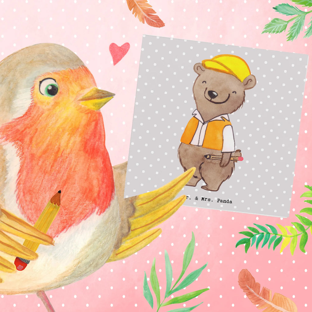 Deluxe Card civil engineer Heart Hochwertige Grußkarte, Glückwunschkarte, Grußkarte, Einladungskarte, Karte, Hochwertige Klappkarte, Hochzeitskarte, Klappkarte, Geburtstagskarte, Beruf, Ausbildung, Jubiläum, Abschied, Rente, Kollege, Kollegin, Geschenk, Schenken, Arbeitskollege, Mitarbeiter, Firma, Danke, Dankeschön, Studium, Ingeniuer, Statiker, Bauingenieur, Baustelle