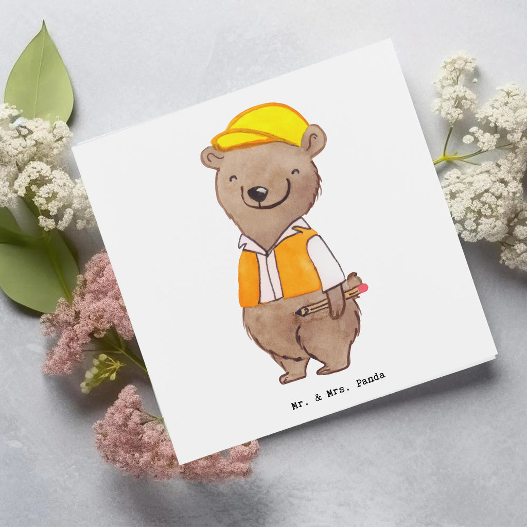 Deluxe Card civil engineer Heart Hochwertige Grußkarte, Glückwunschkarte, Grußkarte, Einladungskarte, Karte, Hochwertige Klappkarte, Hochzeitskarte, Klappkarte, Geburtstagskarte, Beruf, Ausbildung, Jubiläum, Abschied, Rente, Kollege, Kollegin, Geschenk, Schenken, Arbeitskollege, Mitarbeiter, Firma, Danke, Dankeschön, Studium, Ingeniuer, Statiker, Bauingenieur, Baustelle