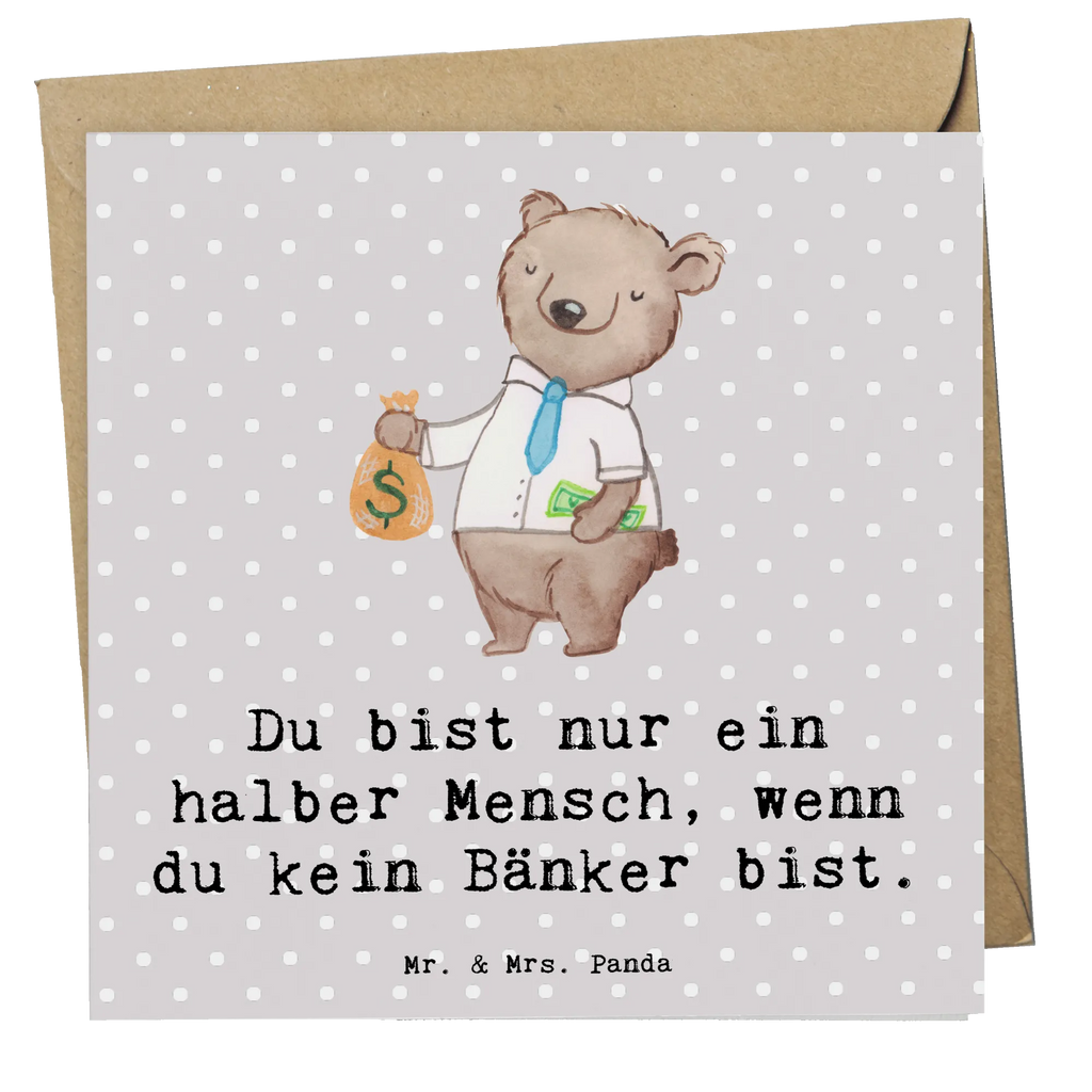 Deluxe Card banker heart Grußkarte, Glückwunschkarte, Geburtstagskarte, Karte, Hochwertige Klappkarte, Hochwertige Grußkarte, Klappkarte, Hochzeitskarte, Einladungskarte, Beruf, Ausbildung, Jubiläum, Abschied, Rente, Kollege, Kollegin, Geschenk, Schenken, Arbeitskollege, Mitarbeiter, Firma, Danke, Dankeschön, Bankangestellter, Bänker, Bankberater, Bankfachmann