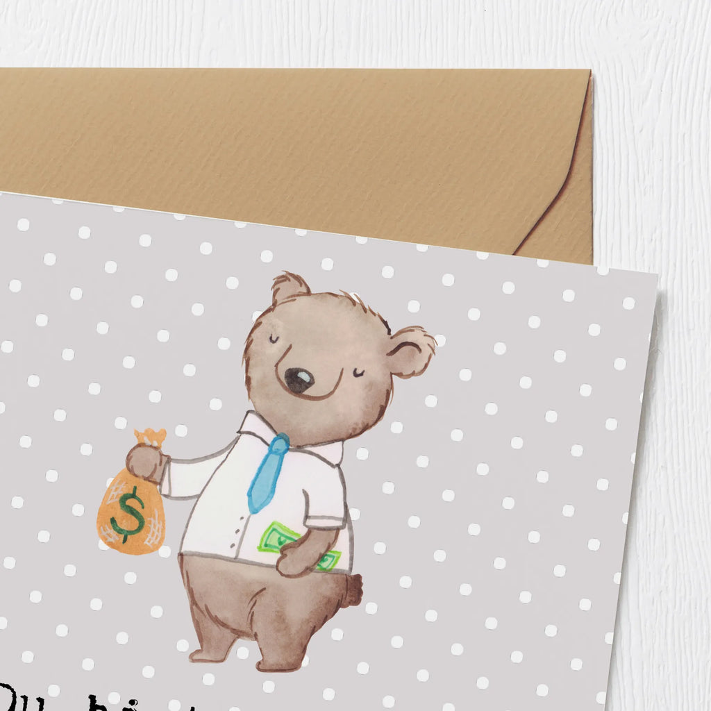 Deluxe Card banker heart Grußkarte, Glückwunschkarte, Geburtstagskarte, Karte, Hochwertige Klappkarte, Hochwertige Grußkarte, Klappkarte, Hochzeitskarte, Einladungskarte, Beruf, Ausbildung, Jubiläum, Abschied, Rente, Kollege, Kollegin, Geschenk, Schenken, Arbeitskollege, Mitarbeiter, Firma, Danke, Dankeschön, Bankangestellter, Bänker, Bankberater, Bankfachmann