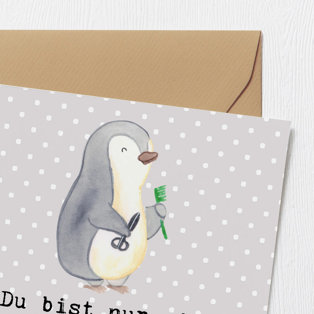 Deluxe Card Hairstylist Heart Karte, Klappkarte, Hochwertige Klappkarte, Geburtstagskarte, Grußkarte, Hochzeitskarte, Einladungskarte, Glückwunschkarte, Hochwertige Grußkarte, Beruf, Ausbildung, Jubiläum, Abschied, Rente, Kollege, Kollegin, Geschenk, Schenken, Arbeitskollege, Mitarbeiter, Firma, Danke, Dankeschön, Haarstylist, Friseursalon, Frisör, Barbier, Coiffeur, Hairstylist, Eröffnung Friseur