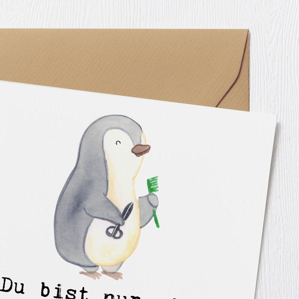 Deluxe Card Hairstylist Heart Karte, Klappkarte, Hochwertige Klappkarte, Geburtstagskarte, Grußkarte, Hochzeitskarte, Einladungskarte, Glückwunschkarte, Hochwertige Grußkarte, Beruf, Ausbildung, Jubiläum, Abschied, Rente, Kollege, Kollegin, Geschenk, Schenken, Arbeitskollege, Mitarbeiter, Firma, Danke, Dankeschön, Haarstylist, Friseursalon, Frisör, Barbier, Coiffeur, Hairstylist, Eröffnung Friseur