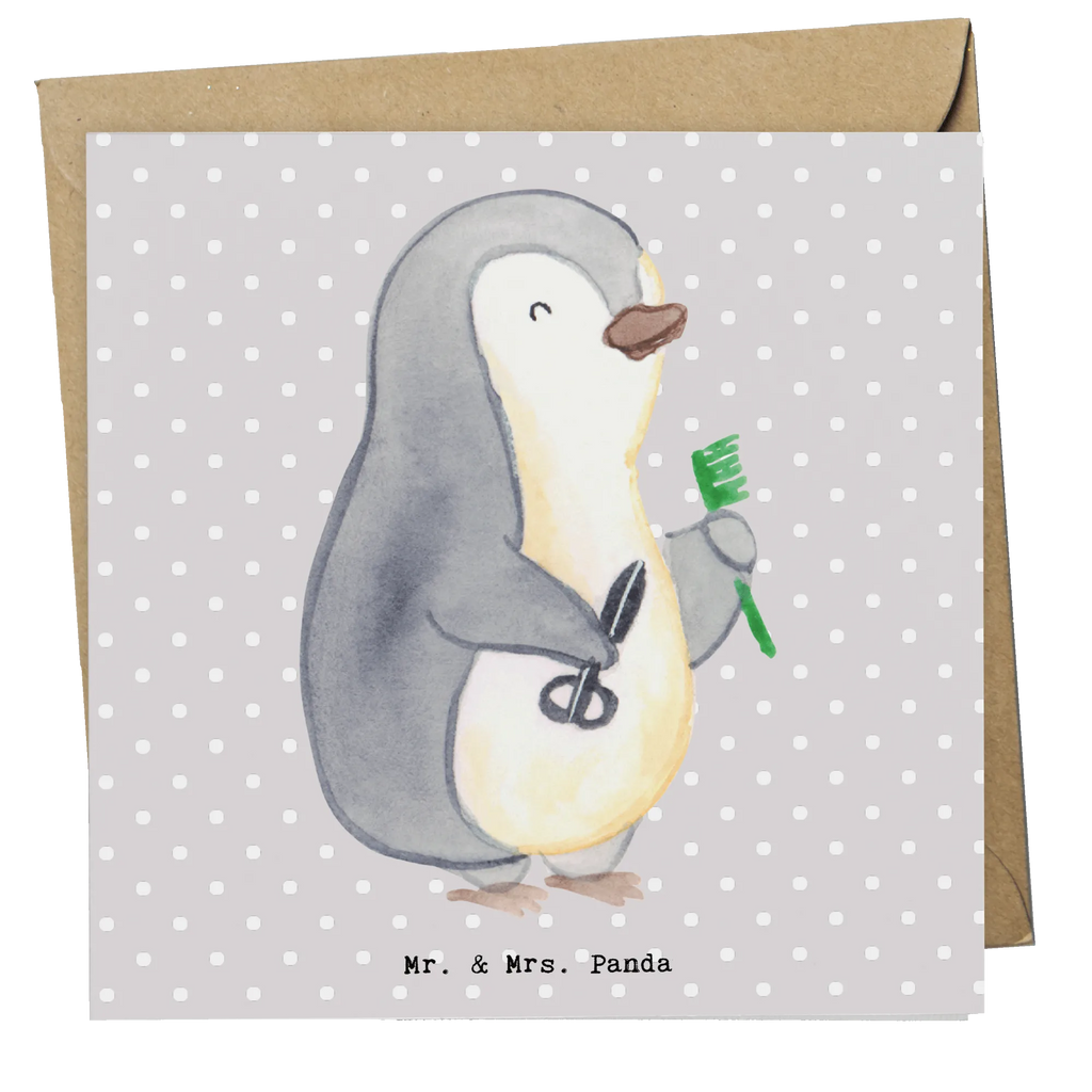 Deluxe Card Hairstylist Heart Karte, Klappkarte, Hochwertige Klappkarte, Geburtstagskarte, Grußkarte, Hochzeitskarte, Einladungskarte, Glückwunschkarte, Hochwertige Grußkarte, Beruf, Ausbildung, Jubiläum, Abschied, Rente, Kollege, Kollegin, Geschenk, Schenken, Arbeitskollege, Mitarbeiter, Firma, Danke, Dankeschön, Haarstylist, Friseursalon, Frisör, Barbier, Coiffeur, Hairstylist, Eröffnung Friseur