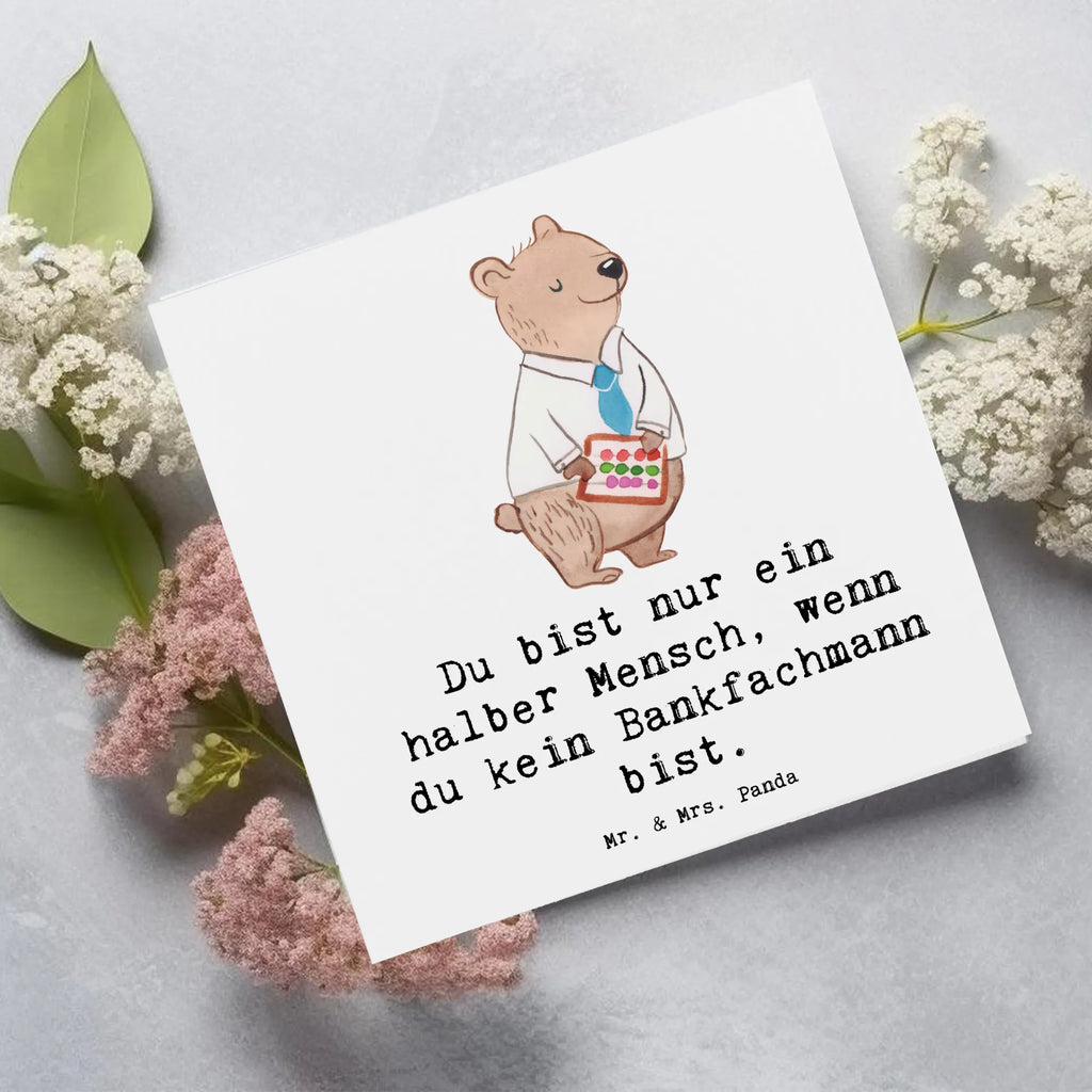 Deluxe Card banking specialist Heart Einladungskarte, Hochwertige Grußkarte, Karte, Klappkarte, Geburtstagskarte, Glückwunschkarte, Grußkarte, Hochzeitskarte, Hochwertige Klappkarte, Beruf, Ausbildung, Jubiläum, Abschied, Rente, Kollege, Kollegin, Geschenk, Schenken, Arbeitskollege, Mitarbeiter, Firma, Danke, Dankeschön, Bänker, Bankfachmann, Bankangestellter, Bankberater