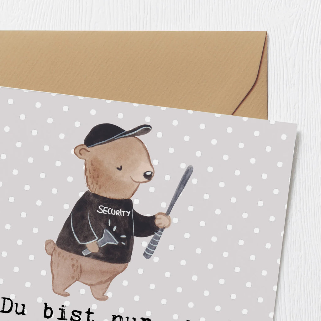 Deluxe Card Bodyguard heart Karte, Klappkarte, Glückwunschkarte, Hochwertige Klappkarte, Hochzeitskarte, Geburtstagskarte, Hochwertige Grußkarte, Einladungskarte, Grußkarte, Beruf, Ausbildung, Jubiläum, Abschied, Rente, Kollege, Kollegin, Geschenk, Schenken, Arbeitskollege, Mitarbeiter, Firma, Danke, Dankeschön, Bodyguard, Personenschützer