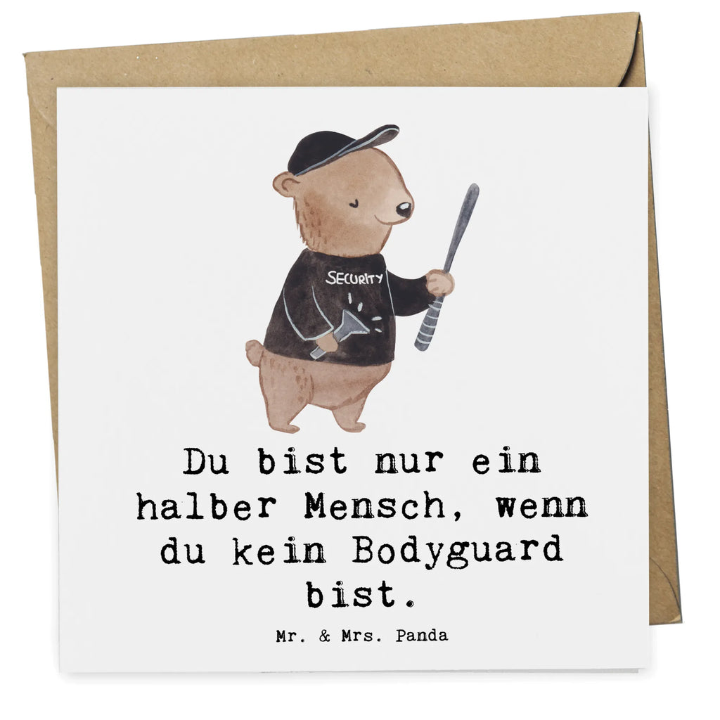 Deluxe Card Bodyguard heart Karte, Klappkarte, Glückwunschkarte, Hochwertige Klappkarte, Hochzeitskarte, Geburtstagskarte, Hochwertige Grußkarte, Einladungskarte, Grußkarte, Beruf, Ausbildung, Jubiläum, Abschied, Rente, Kollege, Kollegin, Geschenk, Schenken, Arbeitskollege, Mitarbeiter, Firma, Danke, Dankeschön, Bodyguard, Personenschützer