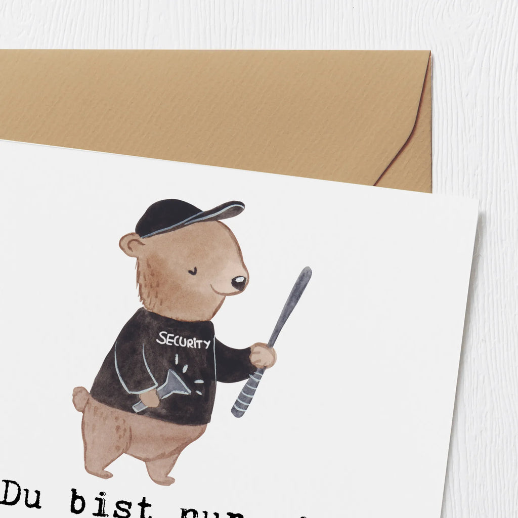 Deluxe Card Bodyguard heart Karte, Klappkarte, Glückwunschkarte, Hochwertige Klappkarte, Hochzeitskarte, Geburtstagskarte, Hochwertige Grußkarte, Einladungskarte, Grußkarte, Beruf, Ausbildung, Jubiläum, Abschied, Rente, Kollege, Kollegin, Geschenk, Schenken, Arbeitskollege, Mitarbeiter, Firma, Danke, Dankeschön, Bodyguard, Personenschützer