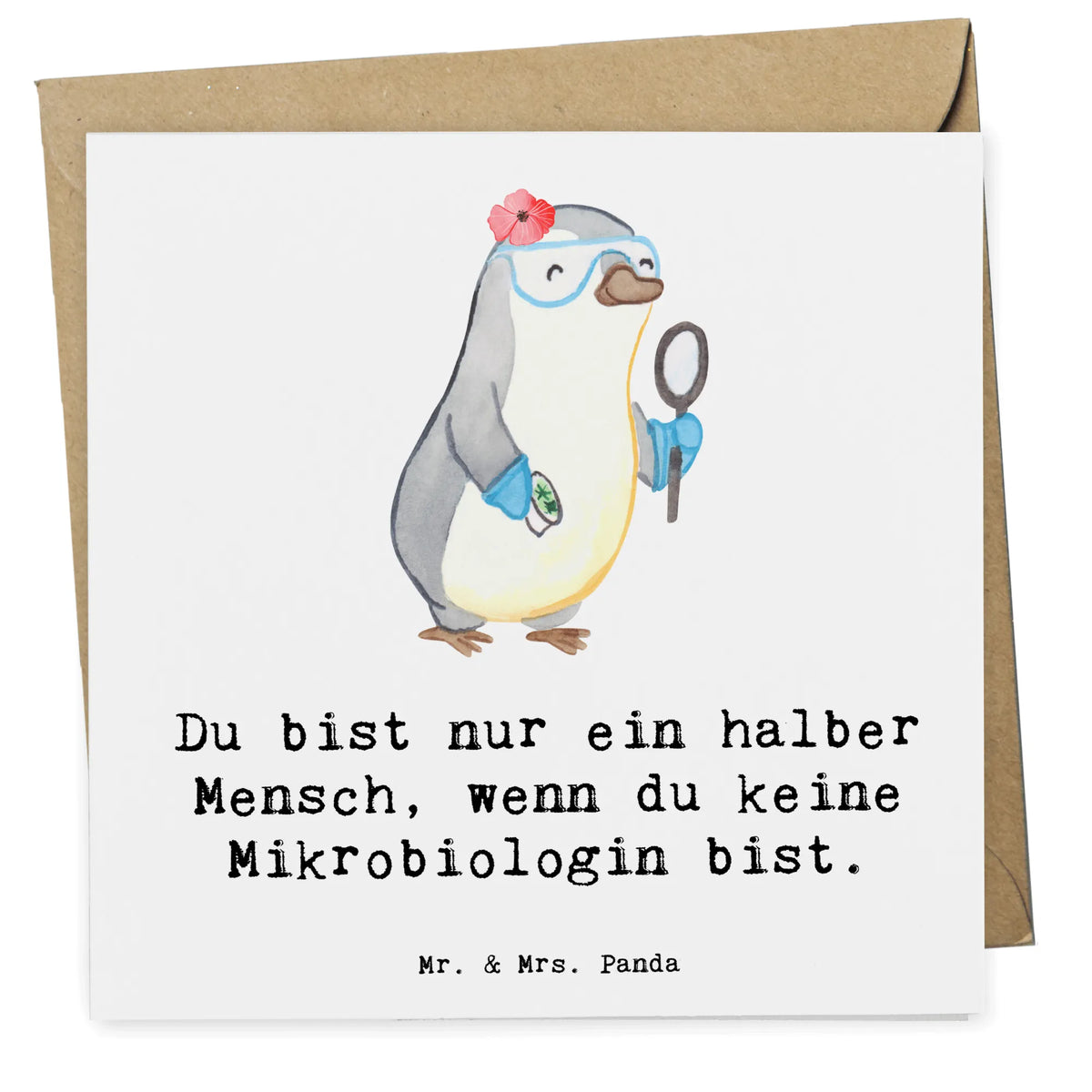 Deluxe Card Female Microbiologist Heart Klappkarte, doppelkarte, anlasskarte, faltkarte, Glückwunschkarte, Grußkarte, Kollegin, Rente, Arbeitskollege, Ausbildung, Mitarbeiter, Abschied, Firma, Kollege, Jubiläum, Dankeschön, Beruf, Danke, Schenken, Geschenk, Naturwissenschaftlerin, Mikrobiologin, Forschung, Labor