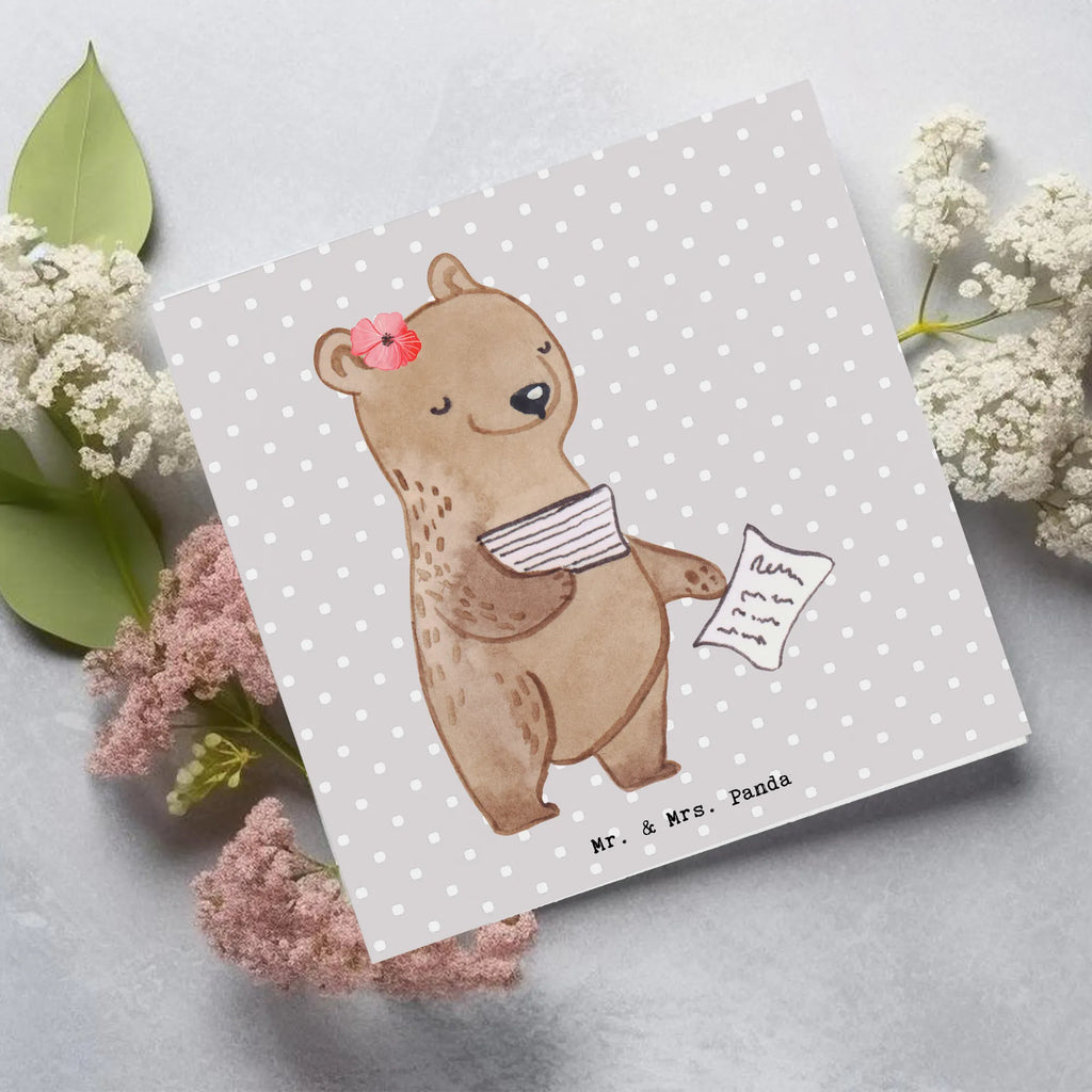 Deluxe Karte Insolvenzverwalterin Herz Hochwertige Klappkarte, Karte, Grußkarte, Einladungskarte, Geburtstagskarte, Hochwertige Grußkarte, Klappkarte, Hochzeitskarte, Glückwunschkarte, Beruf, Ausbildung, Jubiläum, Abschied, Rente, Kollege, Kollegin, Geschenk, Schenken, Arbeitskollege, Mitarbeiter, Firma, Danke, Dankeschön