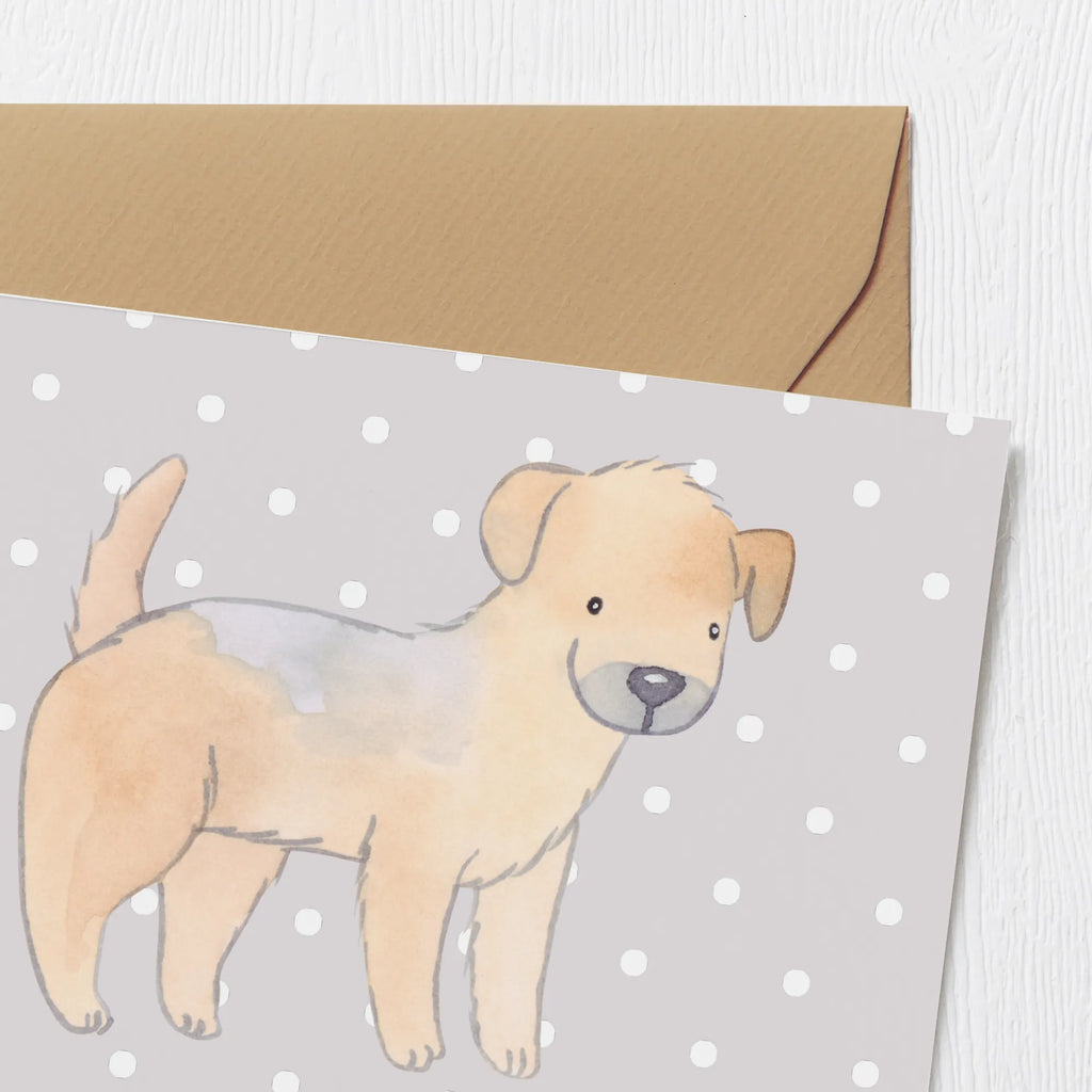 Personalized Deluxe Card Border Terrier Lifesaver Personalisierte Glückwunschkarte, Personalisierte Hochzeitskarte, Personalisierte Grußkarte, Personalisierte Geburtstagskarte, Grußkarte mit persönlichen Nachrichten, Grußkarte als Geldgeschenk, Personalisiertere Klappkarte, Grußkarte selbst gestalten, Personalisierte Karte, Grußkarten personalisiert, Grußkarte selber drucken, Grußkarte mit Namen, Personalisierte Einladungskarte, Hund, Hunderasse, Rassehund, Hundebesitzer, Geschenk, Tierfreund, Schenken, Welpe, Border Terrier