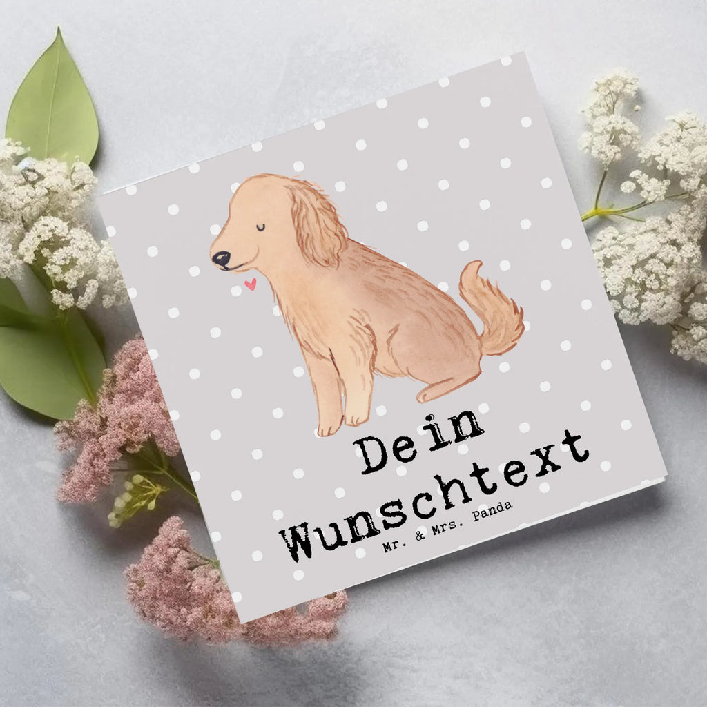 Personalisierte Deluxe Karte Cocker Spaniel Lebensretter Personalisierte Karte, Grußkarte mit Namen, Personalisierte Hochzeitskarte, Grußkarte selbst gestalten, Personalisierte Geburtstagskarte, Personalisierte Einladungskarte, Grußkarte selber drucken, Grußkarte mit persönlichen Nachrichten, Grußkarte als Geldgeschenk, Personalisierte Grußkarte, Grußkarten personalisiert, Personalisiertere Klappkarte, Personalisierte Glückwunschkarte, Hund, Hunderasse, Rassehund, Hundebesitzer, Geschenk, Tierfreund, Schenken, Welpe, Cocker Spaniel, Englische Cockerspaniel