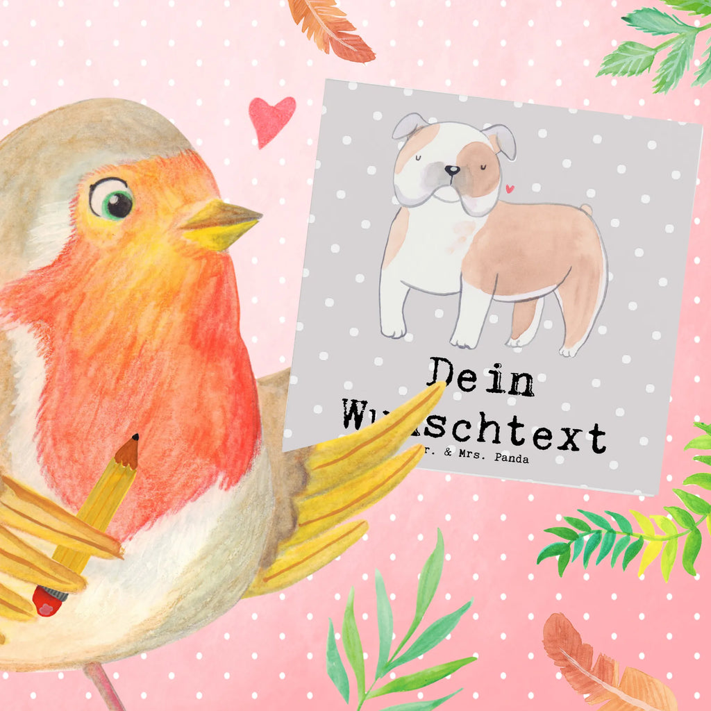 Personalisierte Deluxe Karte Englische Bulldogge Lebensretter Grußkarten personalisiert, Grußkarte mit Namen, Personalisierte Karte, Personalisierte Grußkarte, Grußkarte selbst gestalten, Grußkarte mit persönlichen Nachrichten, Personalisierte Einladungskarte, Personalisierte Hochzeitskarte, Personalisierte Glückwunschkarte, Grußkarte selber drucken, Personalisiertere Klappkarte, Personalisierte Geburtstagskarte, Grußkarte als Geldgeschenk, Geschenk, Schenken, Hund, Hunderasse, Rassehund, Hundebesitzer, Tierfreund, Welpe, Englische Bulldogge, English Bulldog