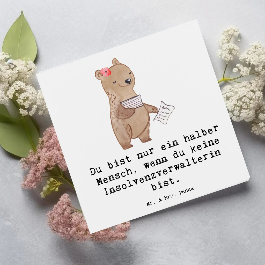 Deluxe Karte Insolvenzverwalterin Herz Hochwertige Klappkarte, Karte, Grußkarte, Einladungskarte, Geburtstagskarte, Hochwertige Grußkarte, Klappkarte, Hochzeitskarte, Glückwunschkarte, Beruf, Ausbildung, Jubiläum, Abschied, Rente, Kollege, Kollegin, Geschenk, Schenken, Arbeitskollege, Mitarbeiter, Firma, Danke, Dankeschön