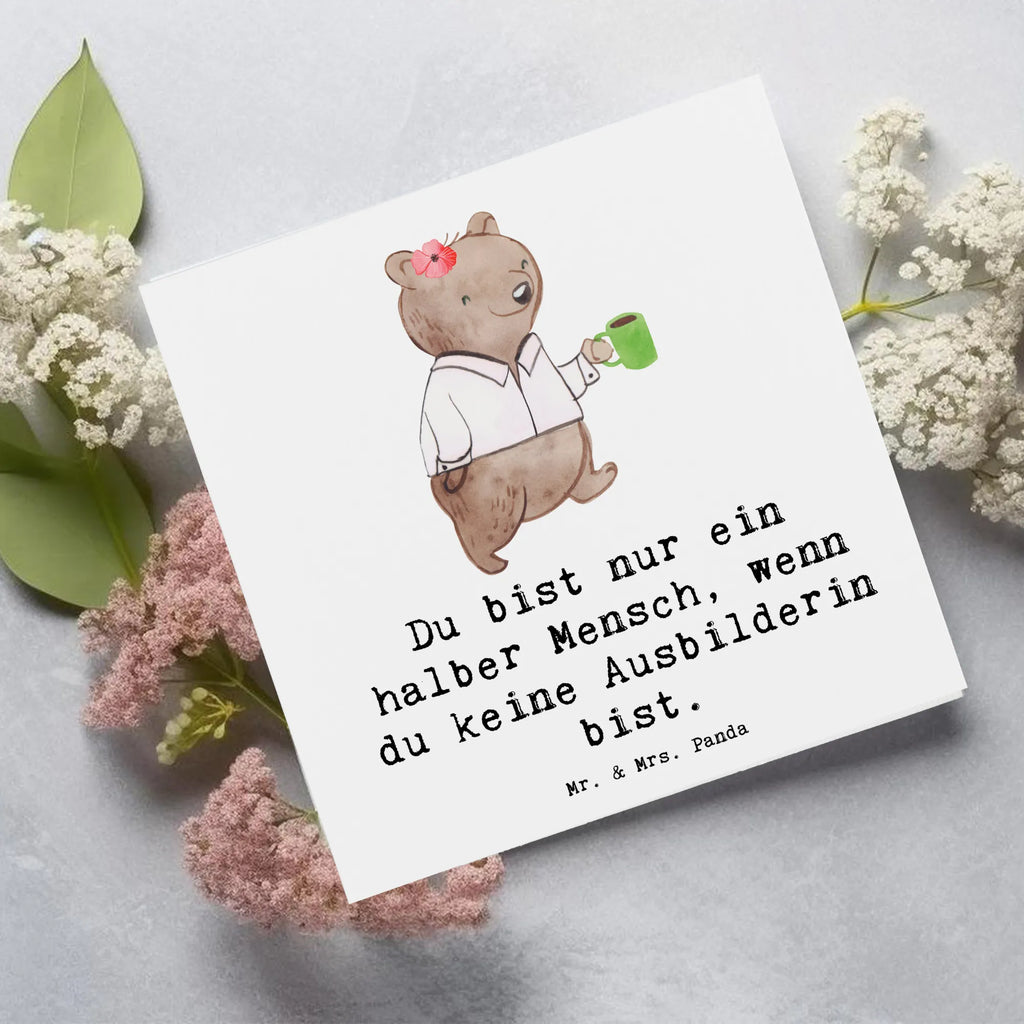 Deluxe Card trainer Heart Karte, Klappkarte, Hochwertige Grußkarte, Hochwertige Klappkarte, Hochzeitskarte, Grußkarte, Einladungskarte, Geburtstagskarte, Glückwunschkarte, Beruf, Ausbildung, Jubiläum, Abschied, Rente, Kollege, Kollegin, Geschenk, Schenken, Arbeitskollege, Mitarbeiter, Firma, Danke, Dankeschön, Ausbilderprüfung, Ausbilderin, Tutorin