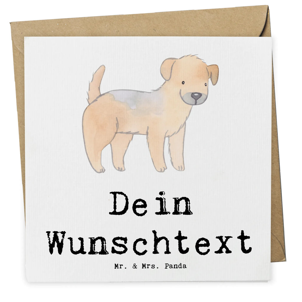 Personalized Deluxe Card Border Terrier Lifesaver Personalisierte Glückwunschkarte, Personalisierte Hochzeitskarte, Personalisierte Grußkarte, Personalisierte Geburtstagskarte, Grußkarte mit persönlichen Nachrichten, Grußkarte als Geldgeschenk, Personalisiertere Klappkarte, Grußkarte selbst gestalten, Personalisierte Karte, Grußkarten personalisiert, Grußkarte selber drucken, Grußkarte mit Namen, Personalisierte Einladungskarte, Hund, Hunderasse, Rassehund, Hundebesitzer, Geschenk, Tierfreund, Schenken, Welpe, Border Terrier