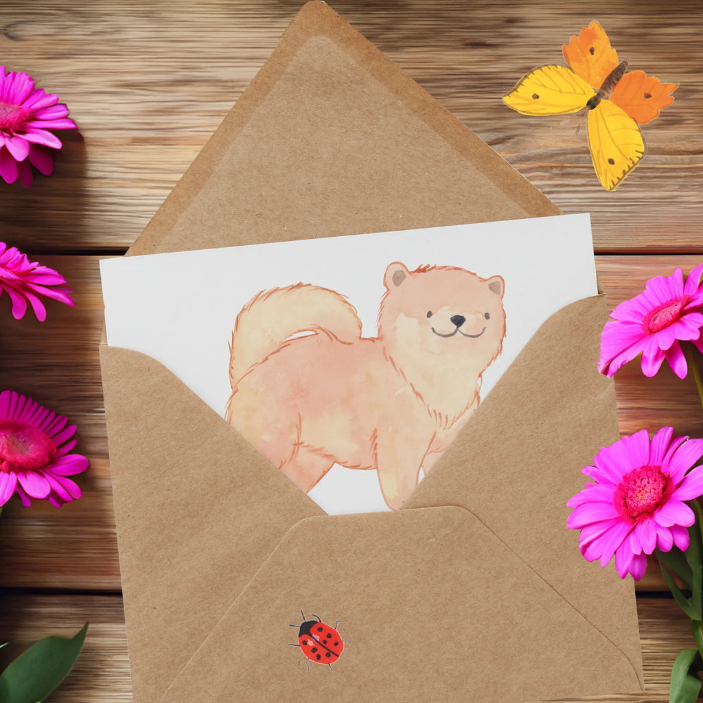 Personalized Deluxe Card Chow Chow Lifesaver Grußkarte als Geldgeschenk, Personalisiertere Klappkarte, Grußkarte mit persönlichen Nachrichten, Grußkarte selber drucken, Personalisierte Glückwunschkarte, Personalisierte Einladungskarte, Grußkarten personalisiert, Grußkarte mit Namen, Personalisierte Grußkarte, Personalisierte Karte, Personalisierte Geburtstagskarte, Grußkarte selbst gestalten, Personalisierte Hochzeitskarte, Hund, Hunderasse, Rassehund, Hundebesitzer, Geschenk, Tierfreund, Schenken, Welpe, Asiatischer Spitz, Chow-Chow