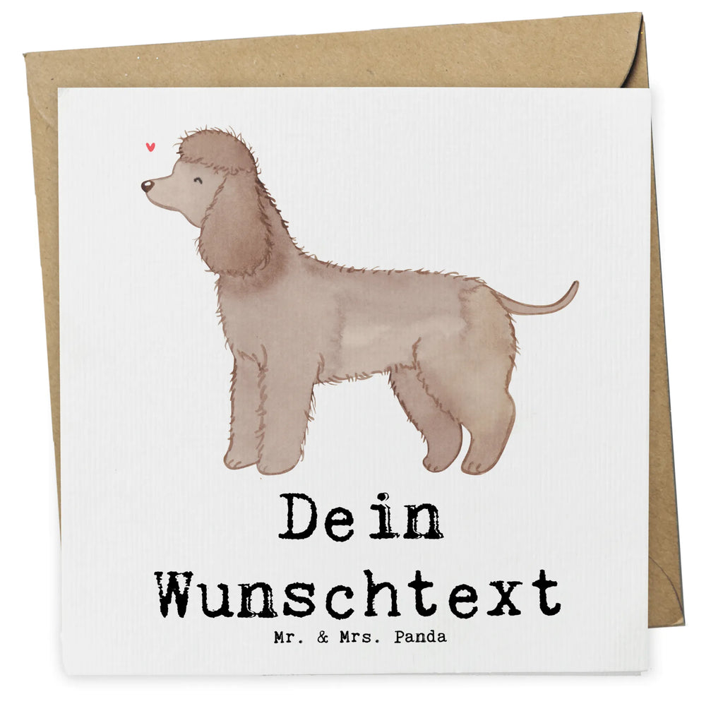 Personalized Deluxe Card Irish Water Spaniel Lifesaver Grußkarte selber drucken, Personalisierte Hochzeitskarte, Personalisierte Karte, Grußkarte selbst gestalten, Grußkarte mit Namen, Grußkarte mit persönlichen Nachrichten, Personalisiertere Klappkarte, Personalisierte Grußkarte, Personalisierte Glückwunschkarte, Personalisierte Geburtstagskarte, Grußkarte als Geldgeschenk, Personalisierte Einladungskarte, Grußkarten personalisiert, Hund, Hunderasse, Rassehund, Hundebesitzer, Geschenk, Tierfreund, Schenken, Welpe, Irish Water Spaniel, Jagdhund