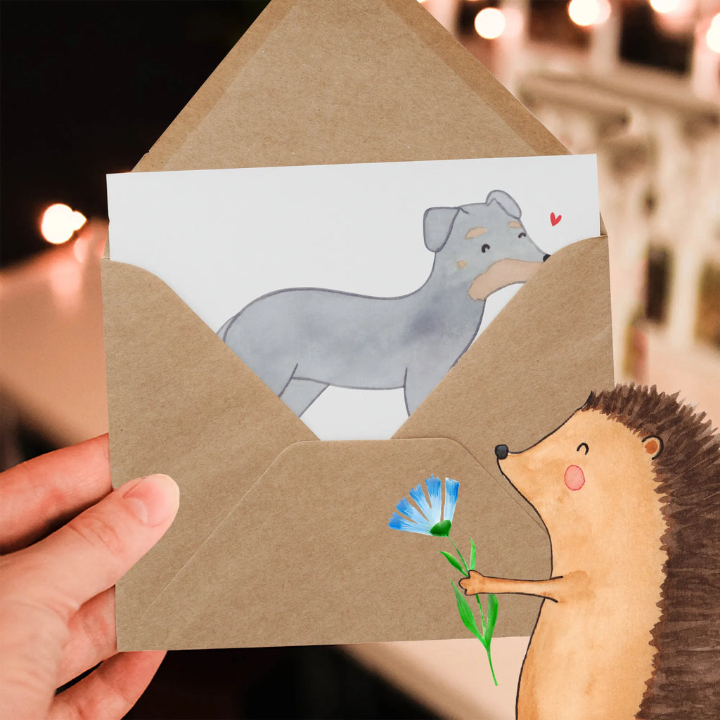 Personalized Deluxe Card Manchester Terrier Lifesaver Grußkarte mit Namen, Personalisierte Grußkarte, Personalisierte Glückwunschkarte, Personalisiertere Klappkarte, Grußkarten personalisiert, Personalisierte Einladungskarte, Personalisierte Hochzeitskarte, Grußkarte selbst gestalten, Grußkarte mit persönlichen Nachrichten, Grußkarte als Geldgeschenk, Grußkarte selber drucken, Personalisierte Karte, Personalisierte Geburtstagskarte, Hund, Hunderasse, Rassehund, Hundebesitzer, Geschenk, Tierfreund, Schenken, Welpe, Manchester Terrier