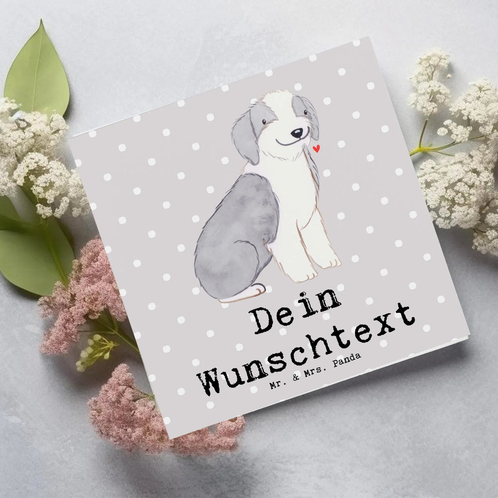 Personalized Deluxe Card Bearded Collie Lifesaver Grußkarte selber drucken, Grußkarte mit persönlichen Nachrichten, Grußkarte als Geldgeschenk, Grußkarte selbst gestalten, Personalisierte Glückwunschkarte, Personalisierte Einladungskarte, Personalisierte Hochzeitskarte, Personalisierte Geburtstagskarte, Personalisierte Karte, Personalisiertere Klappkarte, Grußkarten personalisiert, Personalisierte Grußkarte, Grußkarte mit Namen, Hund, Hunderasse, Rassehund, Hundebesitzer, Geschenk, Tierfreund, Schenken, Welpe, britischer Hütehund, Bearded Collie