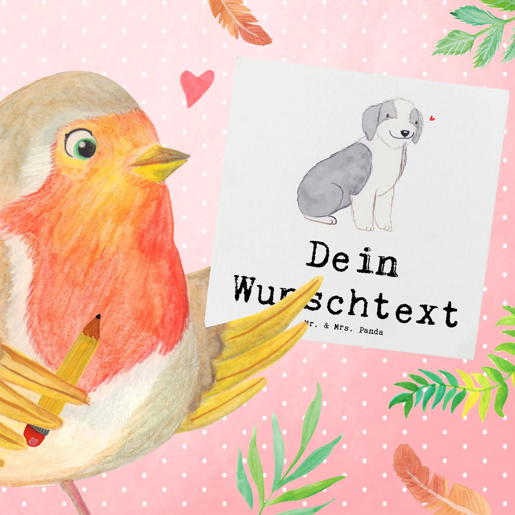 Personalized Deluxe Card Bearded Collie Lifesaver Grußkarte selber drucken, Grußkarte mit persönlichen Nachrichten, Grußkarte als Geldgeschenk, Grußkarte selbst gestalten, Personalisierte Glückwunschkarte, Personalisierte Einladungskarte, Personalisierte Hochzeitskarte, Personalisierte Geburtstagskarte, Personalisierte Karte, Personalisiertere Klappkarte, Grußkarten personalisiert, Personalisierte Grußkarte, Grußkarte mit Namen, Hund, Hunderasse, Rassehund, Hundebesitzer, Geschenk, Tierfreund, Schenken, Welpe, britischer Hütehund, Bearded Collie