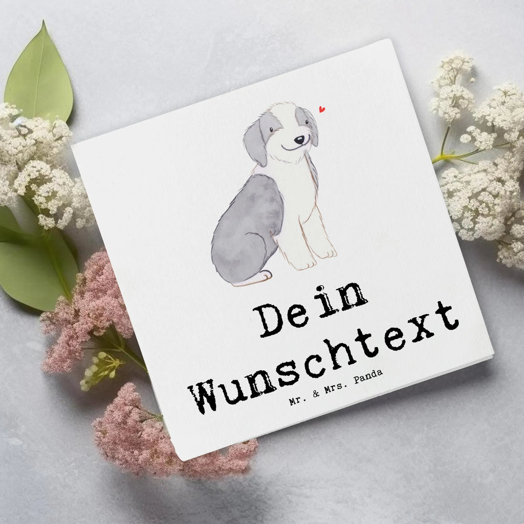 Personalized Deluxe Card Bearded Collie Lifesaver Grußkarte selber drucken, Grußkarte mit persönlichen Nachrichten, Grußkarte als Geldgeschenk, Grußkarte selbst gestalten, Personalisierte Glückwunschkarte, Personalisierte Einladungskarte, Personalisierte Hochzeitskarte, Personalisierte Geburtstagskarte, Personalisierte Karte, Personalisiertere Klappkarte, Grußkarten personalisiert, Personalisierte Grußkarte, Grußkarte mit Namen, Hund, Hunderasse, Rassehund, Hundebesitzer, Geschenk, Tierfreund, Schenken, Welpe, britischer Hütehund, Bearded Collie