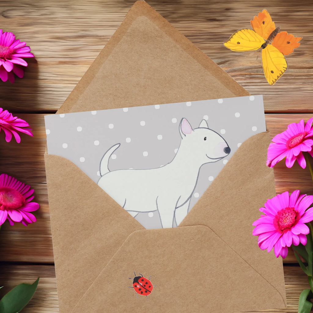 Personalized Deluxe Card Bull Terrier Lifesaver Personalisierte Hochzeitskarte, Grußkarte selber drucken, Grußkarte selbst gestalten, Personalisierte Geburtstagskarte, Grußkarte mit Namen, Personalisierte Einladungskarte, Grußkarte als Geldgeschenk, Personalisierte Karte, Personalisiertere Klappkarte, Personalisierte Glückwunschkarte, Grußkarten personalisiert, Personalisierte Grußkarte, Grußkarte mit persönlichen Nachrichten, Hund, Hunderasse, Rassehund, Hundebesitzer, Geschenk, Tierfreund, Schenken, Welpe, Bullterrier